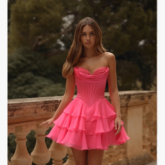 Sherri Hill Vibrant Blue Dress - Picture 6 of 7